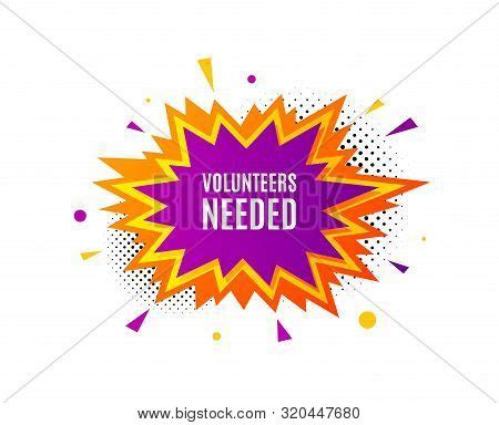 Volunteers Needed. Vector & Photo (Free Trial) | Bigstock