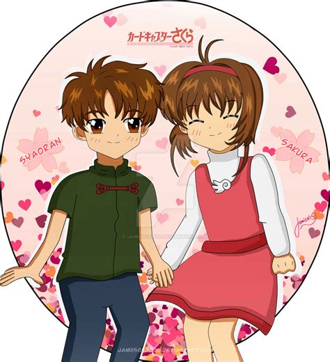 Sakura and Syaoran - Fan art by Jamiisol2000 on DeviantArt