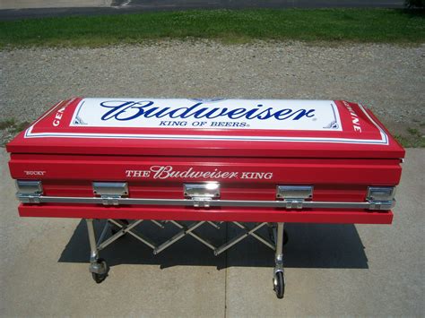 Can you believe it? We just wrapped a casket for a local funeral director. I never dreamed we ...