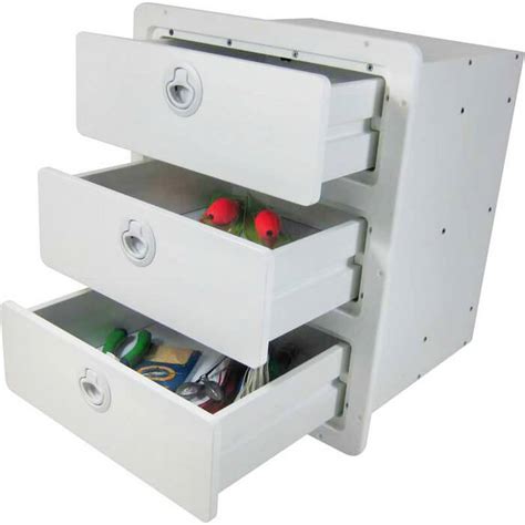 Three Drawer Storage Unit | Boat Outfitters