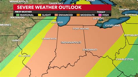 Severe weather Indiana: Thunderstorms in Indiana