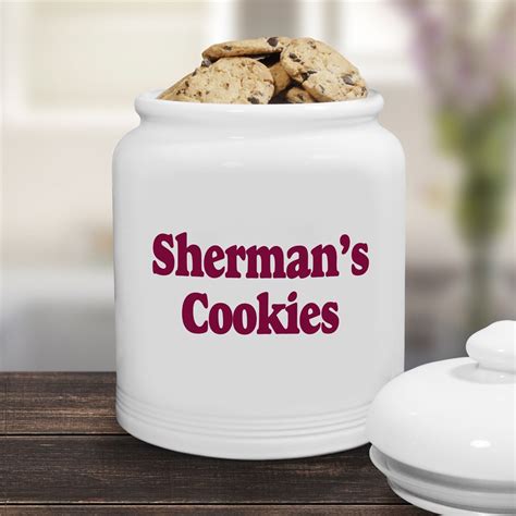 personalized cookie jars