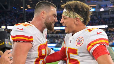 NFL Week 11: Patrick Mahomes and Travis Kelce combine for three ...