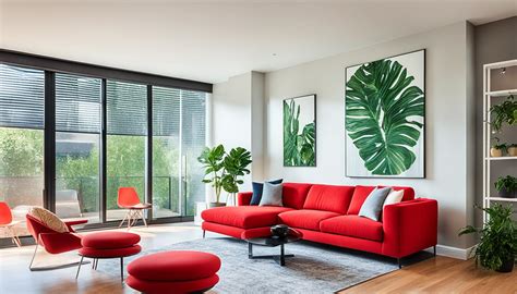 Vibrant Red Couch Living Room Ideas to Inspire You