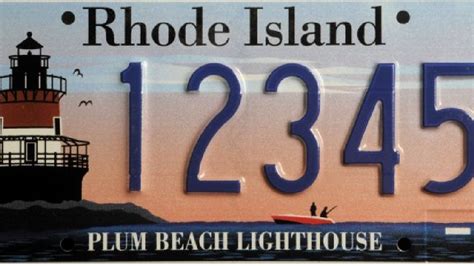 Rhode Island offers new specialty license plates