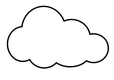 cloud shapes coloring pages | Free Coloring Page Printable - ClipArt Best - ClipArt Best