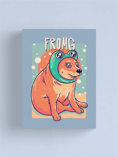 "Fromg Cheems | Yellow | Shibe | Shiba Inu | Baby Cheems | Frog Pepe ...