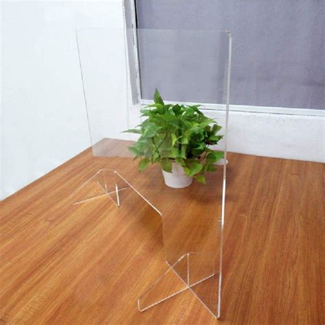 Acrylic Plexiglass Office Cashier Nail Salon School Restaurant Counter Desk Freestanding ...