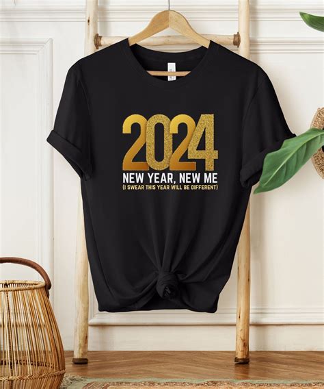 2024 New Years T Shirt New Year New Me New Years Resolution - Etsy