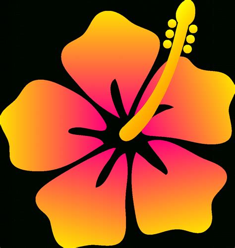 Hawaiian Flowers Drawing at GetDrawings | Free download