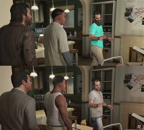 (TOP) GTA V PC / (Bottom) GTA V Expanded and Enhanced : r/GrandTheftAutoV