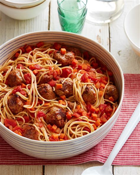 Spaghetti and Turkey Meatballs | Weelicious