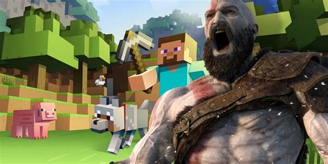 God of War Themed Minecraft Skin Lets Players Become Kratos