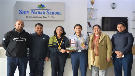 Shiv Nadar School, Noida Under 14 Girls team wins 2022-23 CBSE National Badminton Championship