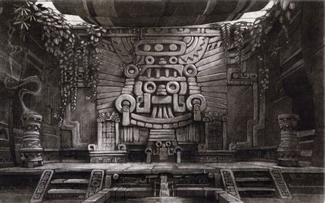 "Road to El Dorado" concept art | Mayan architecture, Aztec ...