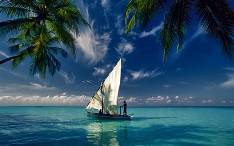 Sailboats Wide Desktop Background wallpapers HD free - 339026 | Sailing ...