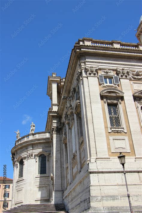 Rome,Italy,church,Basilica di Santa Maria Maggiore. Stock Photo | Adobe Stock