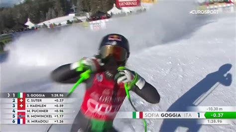 ‘What a run!’ – Sofia Goggia extends Lake Louise downhill dominance ...