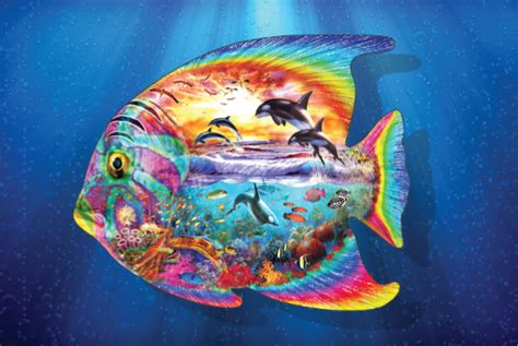 12×18 Fish Collage - Car Stickers and wall decor - Epic Vision LLC