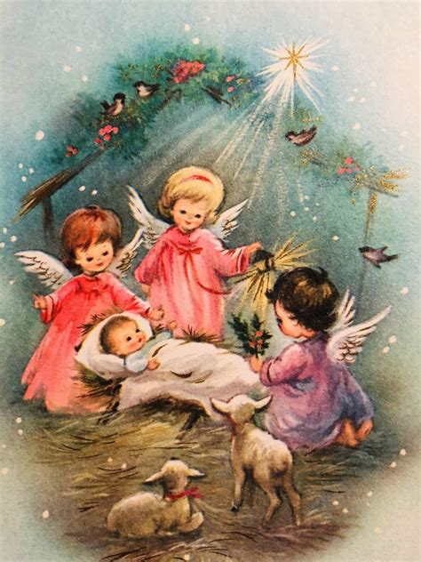 Vintage Angel Christmas Cards | Christmas Carol