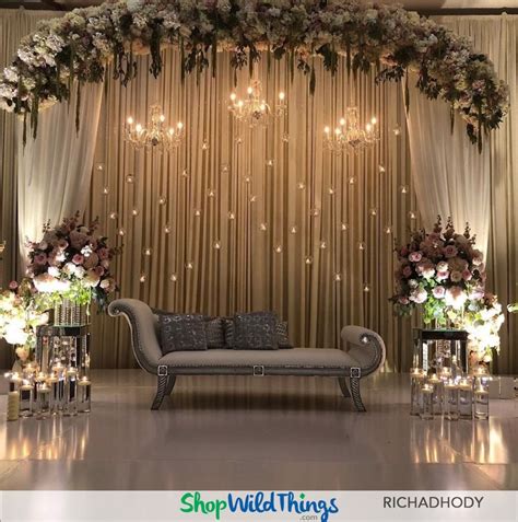Elegant Wedding Backdrop