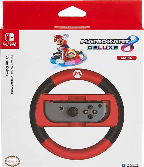 Hori Nintendo Joy Con Wheel - (Mario Kart 8 Deluxe (Mario Version) By ...