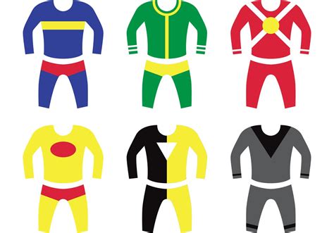 Superhero Costume Design Template