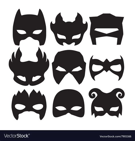 Black Superhero Masks