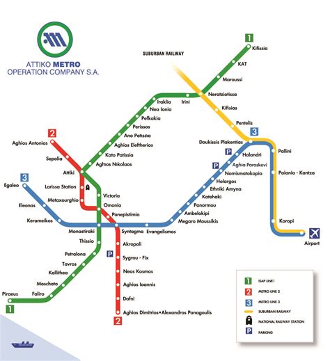 athens-metro-map - Earths Pilgrim