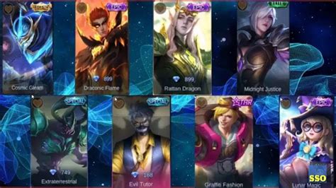 All Upcoming Skins 2020 | New Hero MLBB - YouTube