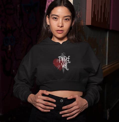 Exclusive Pierce the Veil Bulletproof Love Women's Cropped Sweatshirt ...