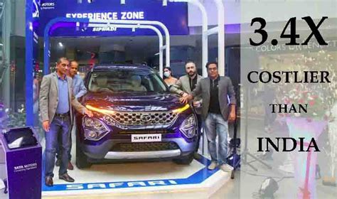 Latest-gen Tata Safari Costs Almost Rs 51 Lakh In This Country! » Car ...