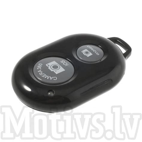 Bluetooth Wireless Selfie Camera Remote Control Shutter Release, Black