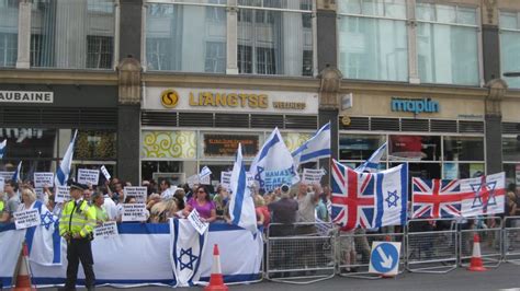 London pro-Israel rally's turnout far below past support | The Times of ...