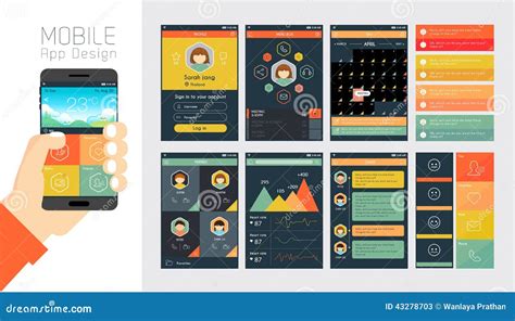 App Ui Design Templates - App Ui Design Templates Discount Psd File ...