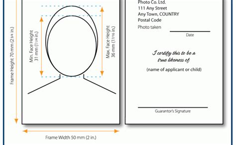 Passport Size Photo Dimensions Images And Photos Finder – Otosection