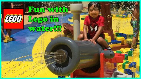 Ryan plays with giant lego at Legoland Discovery Center! - YouTube