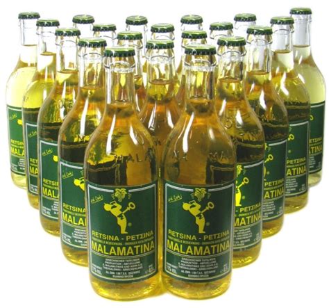 Retsina Malamatina, 500ml, 11%vol