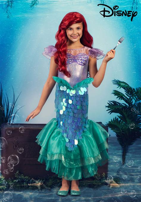 Ariel Costume For Kids – The Little Mermaid – Live Action Film | lupon ...