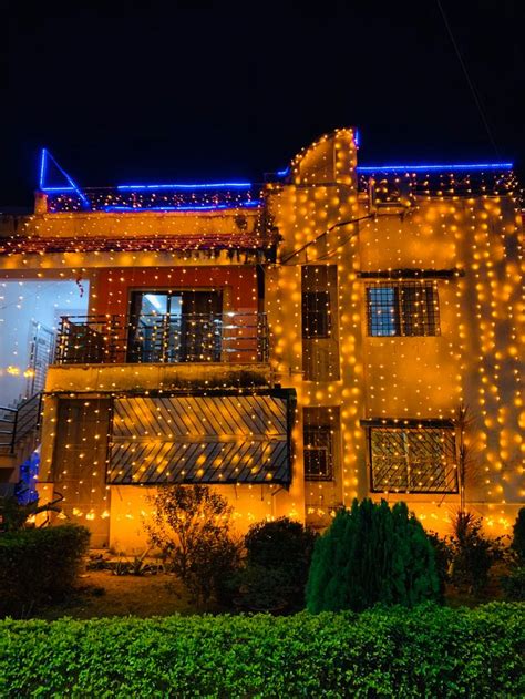 Diwali Home Lighting Ideas | Diwali lights, House lighting outdoor ...