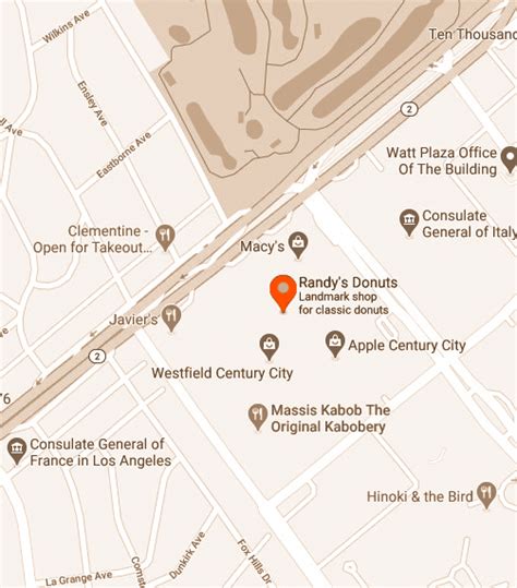 century_city_map – Randy's Donuts