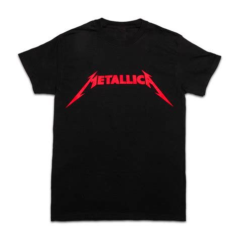 Red Metallica Logo T-Shirt | Metallica.com