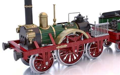 Occre Adler Steam Train Locomotive 1:24 Scale Wood & Metal Model Kit 54001 | Hobbies