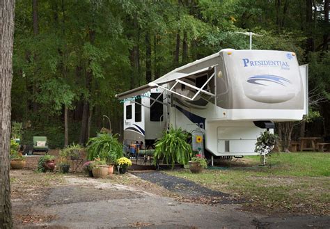 Seasonal RV campsite | Rv parks and campgrounds, Camping vacations, Camping