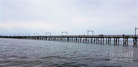 Full Beach Pier White Rock Beach Bc Photograph by Kristi Blades - Fine ...