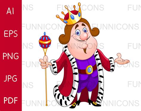 Crown And Scepter Clipart