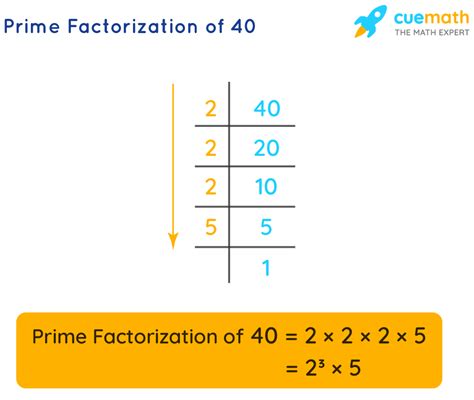 Prime Factorization Formula - What is Prime Factorization Formula?