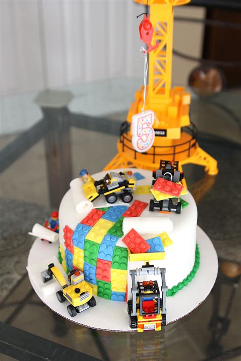 An Amazing Lego Cake {My Little Boy is 5!} - | Lego birthday cake ...