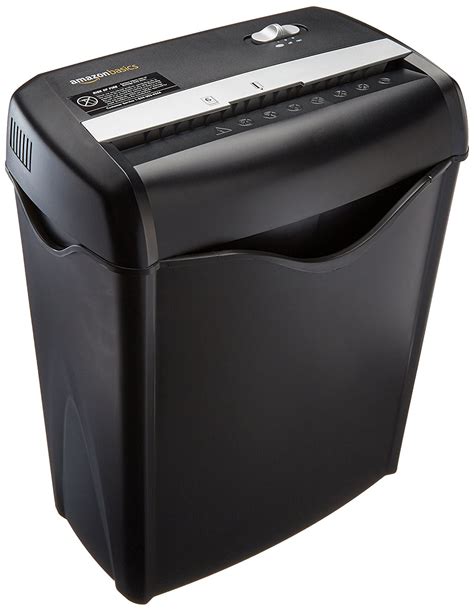 AmazonBasics 6-sheet cross cut paper shredder for $30 - Clark Deals