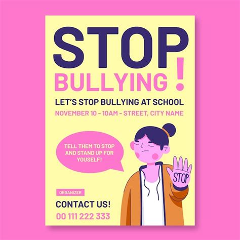 Poster Bullying Images - Free Download on Freepik